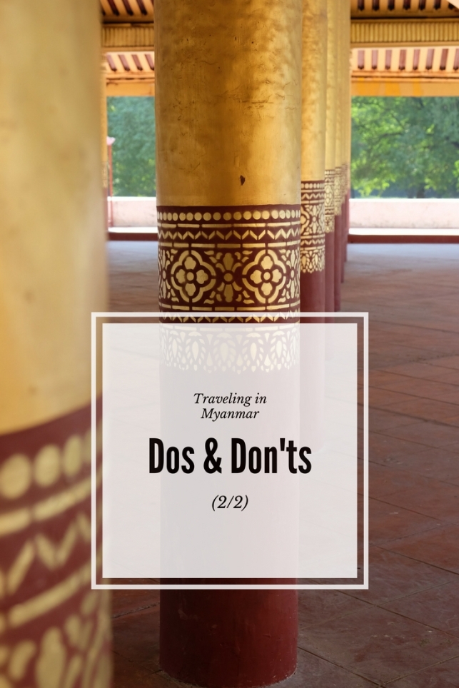 The dos and don'ts of traveling in Burma(2_2)